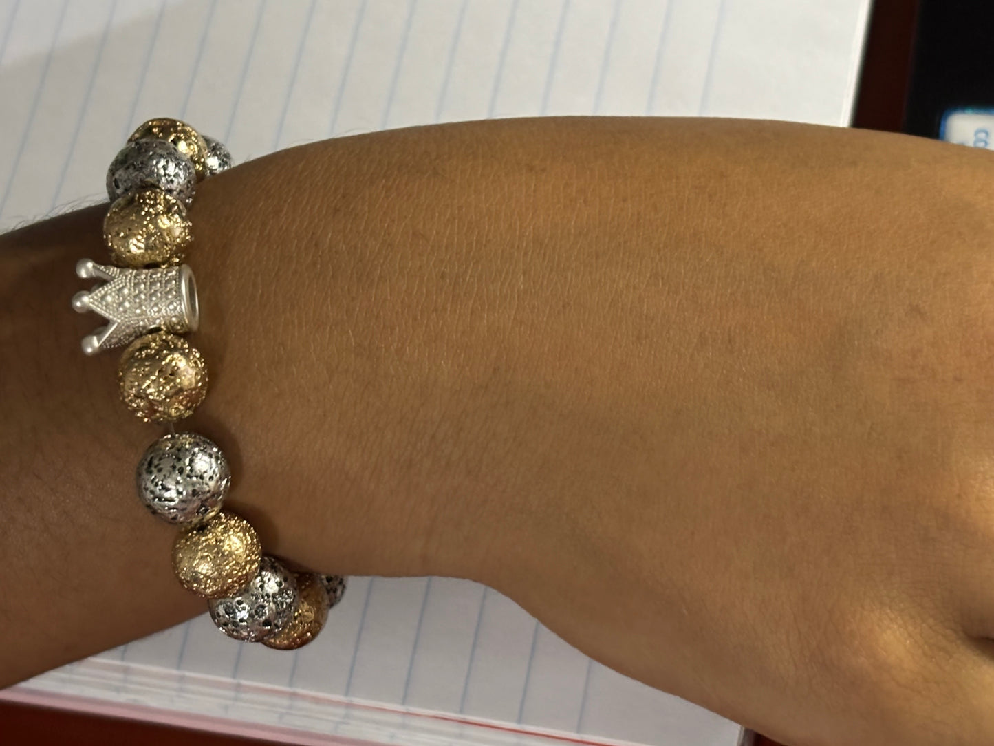 PULSERA ELEGANTE CON CORONA 6 DOLARES, BEAUTIFUL ELEGANT BRACELETS WITH CROWN 6 DOLLARS
