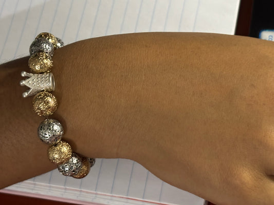 PULSERA ELEGANTE CON CORONA 6 DOLARES, BEAUTIFUL ELEGANT BRACELETS WITH CROWN 6 DOLLARS